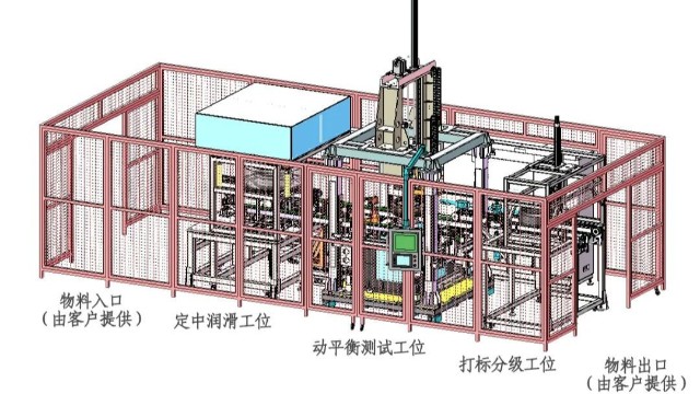 全自動(dòng)輪胎平衡機(jī)，可在線檢測(cè)靜不平衡和動(dòng)不平衡！