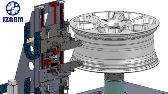 集智機(jī)電：鋁合金輪轂跳動與平衡檢測一體機(jī)