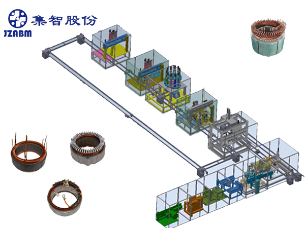 扁線電機(jī)定子生產(chǎn)線