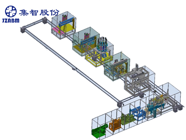 扁線電機(jī)定子生產(chǎn)線
